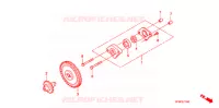 POMPE A HUILE pour Honda LEAD 110 EX de 2014