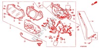 COMPTEUR DE VITESSE pour Honda LEAD 110 EX SILVER de 2012