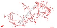 GUIDON   CARENAGE pour Honda LEAD 110 EX SILVER de 2012