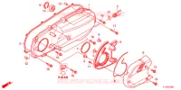 COUVERCLE GAUCHE pour Honda LEAD 125 de 2014