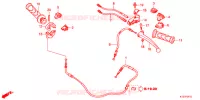 LEVIER DE GUIDON   CABLE   COMMODO pour Honda LEAD 125 de 2015