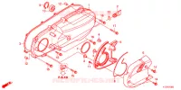 COUVERCLE GAUCHE pour Honda LEAD 125 de 2017