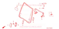 PARE BRISE pour Honda 50 GYRO X de 2002