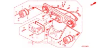 FEUX ARRIERE pour Honda 50 GYRO X de 2005