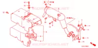 SILENCIEUX D'ECHAPPEMENT pour Honda 50 GYRO X de 2007