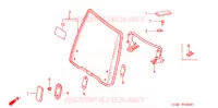 PARE BRISE pour Honda 50 GYRO X de 2002
