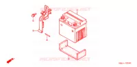 BATTERIE pour Honda 50 GYRO X STANDARD de 2007