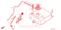 RESERVOIR D'HUILE pour Honda 50 GYRO X STANDARD de 2007