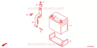 BATTERIE pour Honda 50 GYRO X POST OFFICE de 2014