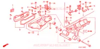 CARTER ORIENTABLE pour Honda 50 GYRO X de 1985