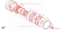 EMBRAYAGE DIFFERENTIEL pour Honda 50 GYRO X de 1985