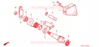 FREIN DE PARKING pour Honda 50 GYRO X de 1985