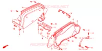 PLAQUE PROTECTRICE pour Honda 50 GYRO X de 1991