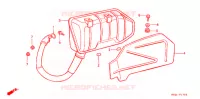 SILENCIEUX D'ECHAPPEMENT pour Honda 50 GYRO X de 1991