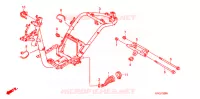 CADRE pour Honda TODAY 50 SPECIAL de 2008