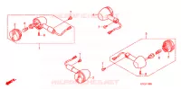 CLIGNOTANT pour Honda TODAY 50 SPECIAL de 2008