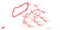 COUVERCLE GAUCHE pour Honda TODAY 50 SPECIAL de 2008