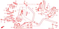 GUIDON   CARENAGE (NSS250/NSS250A) pour Honda REFLEX 250 ABS de 2006
