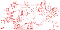 GUIDON   CARENAGE (NSS250/NSS250A) pour Honda REFLEX 250 ABS de 2007