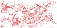 CADRE pour Honda FORZA 250 Z ABS de 2009