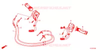 COMMODO   LEVIER   CABLE pour Honda FORZA 250 Z SI ABS de 2017