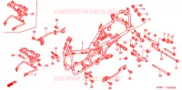 CADRE pour Honda FORZA 250 ABS de 2001