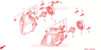 PHARE pour Honda FORZA 250 ABS de 2001
