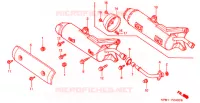 SILENCIEUX D'ECHAPPEMENT pour Honda FORZA 250 ABS de 2001