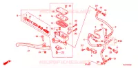 MAITRE CYLINDRE DE FREIN AVANT (NSS250DA/D/SA/S) pour Honda FORZA 250 Z de 2009