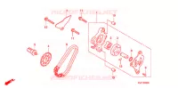 POMPE A HUILE pour Honda FORZA 250 Z AUDIO de 2008
