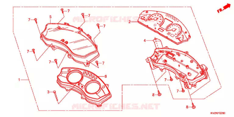 COMPTEUR  Honda SCOOTER 250 FORZA 2014  NSS250DB
