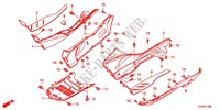 MARCHE PIEDS pour Honda FORZA 250 Z SPECIAL EDITION de 2012