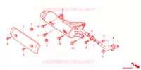 SILENCIEUX D'ECHAPPEMENT pour Honda REFLEX 250 SPORT de 2006