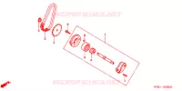 POMPE A HUILE pour Honda REFLEX 250 SPORT RED de 2007