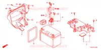 BATTERIE pour Honda FORZA 250 X de 2008