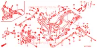 CADRE pour Honda FORZA 250 X de 2008