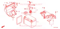 BATTERIE pour Honda FORZA 250 X de 2009