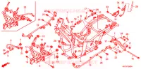 CADRE pour Honda FORZA 250 X de 2009
