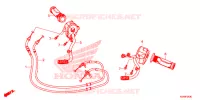COMMODO   LEVIER   CABLE pour Honda FORZA 300 ABS de 2014