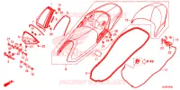 SELLE pour Honda FORZA 300 ABS de 2016