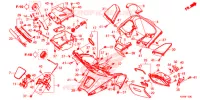PROTEGE JAMBES pour Honda FORZA 300 ABS de 2016
