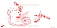 COMMODO   LEVIER   CABLE pour Honda FORZA 300 de 2016