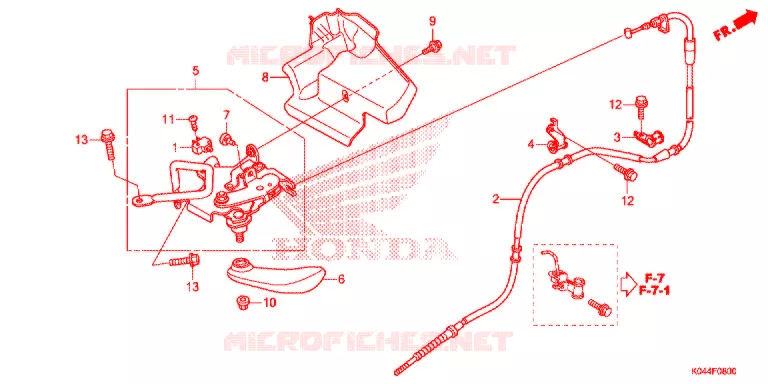 FREIN DE STATIONNEMENT Honda SCOOTER 300 FORZA 2016  NSS300G