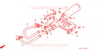 SILENCIEUX D'ECHAPPEMENT pour Honda NT 400 BROS TYPE II de 1989