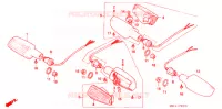 CLIGNOTANT (2) pour Honda NT 400 BROS TYPE II de 1990