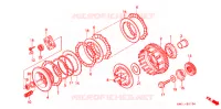 EMBRAYAGE pour Honda NT 400 BROS TYPE II de 1990