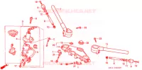 GUIDON   TE DE FOURCHE (1) pour Honda NT 400 BROS TYPE II de 1990