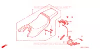 SELLE pour Honda NT 400 BROS TYPE II de 1990