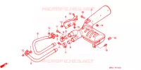 SILENCIEUX D'ECHAPPEMENT pour Honda NT 400 BROS TYPE II de 1990