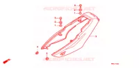 COUVERCLES LATERAUX pour Honda NT 650 HAWK GT de 1989